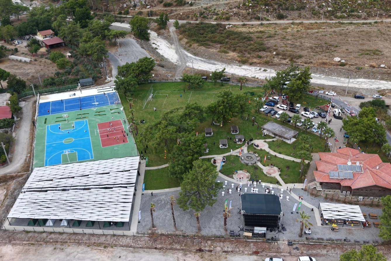 Muğla’da Asparan Kamp ve Spor Tesisleri açıldı