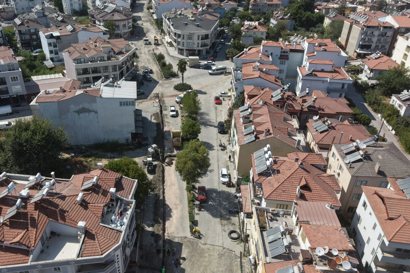 Muğla Dalaman’da MUSKİ’den içme suyu hatlarına yenileme