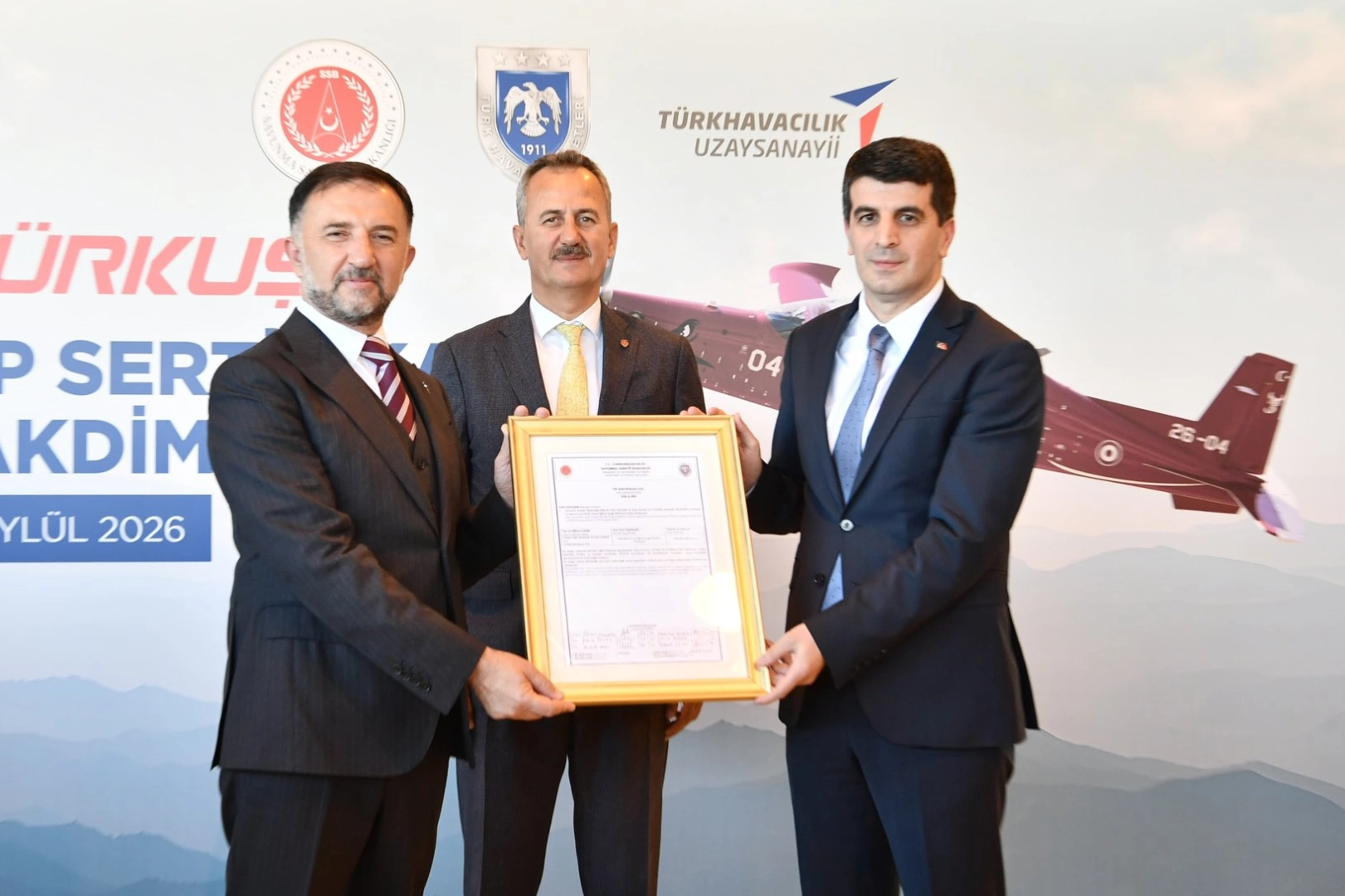 Türk havacılığında tarihi adım… HÜRKUŞ-II’ye Askeri Tip Sertifikası
