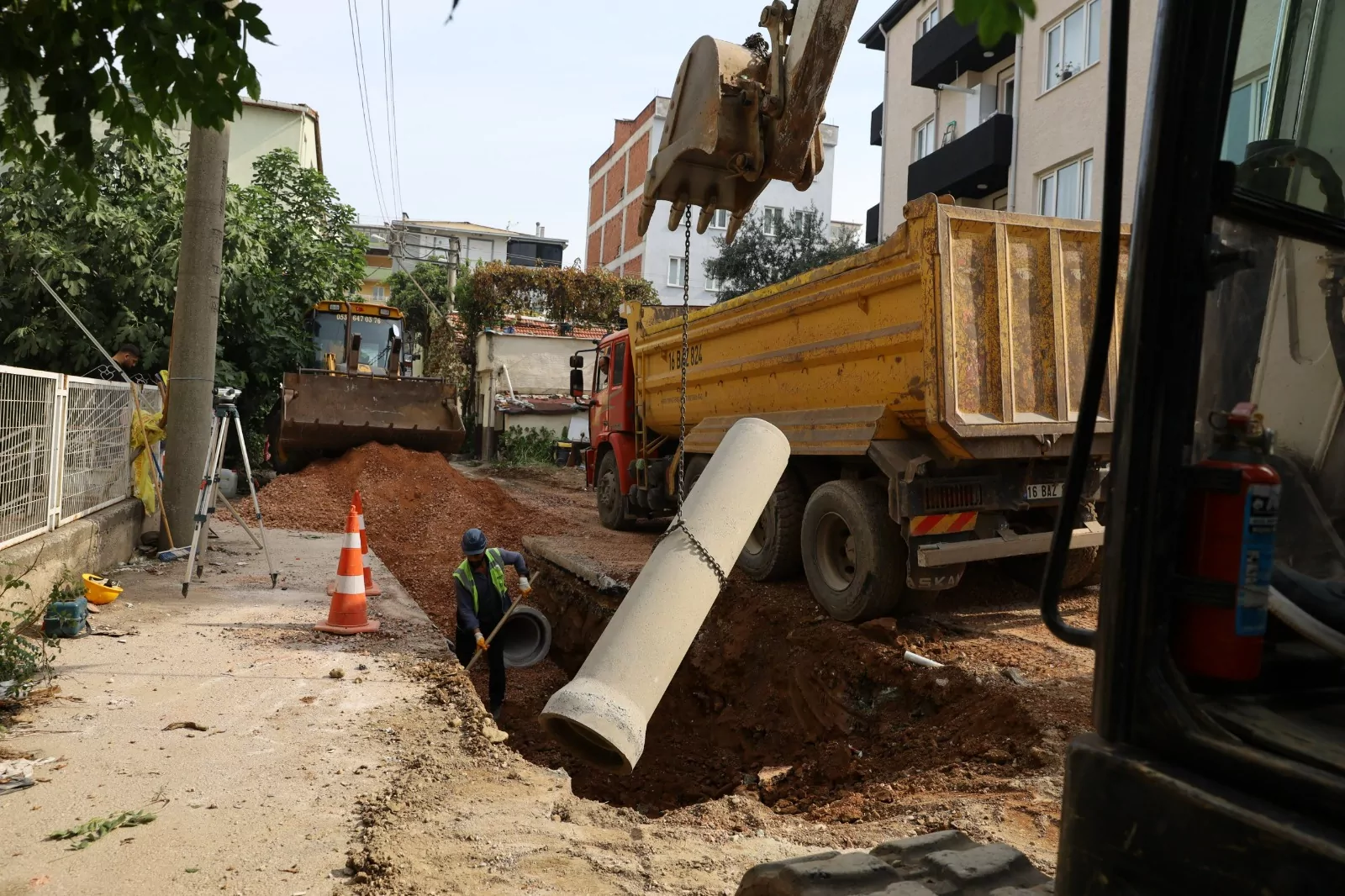 Bursa Büyükşehir’den Osmangazi’de altyapı hamlesi