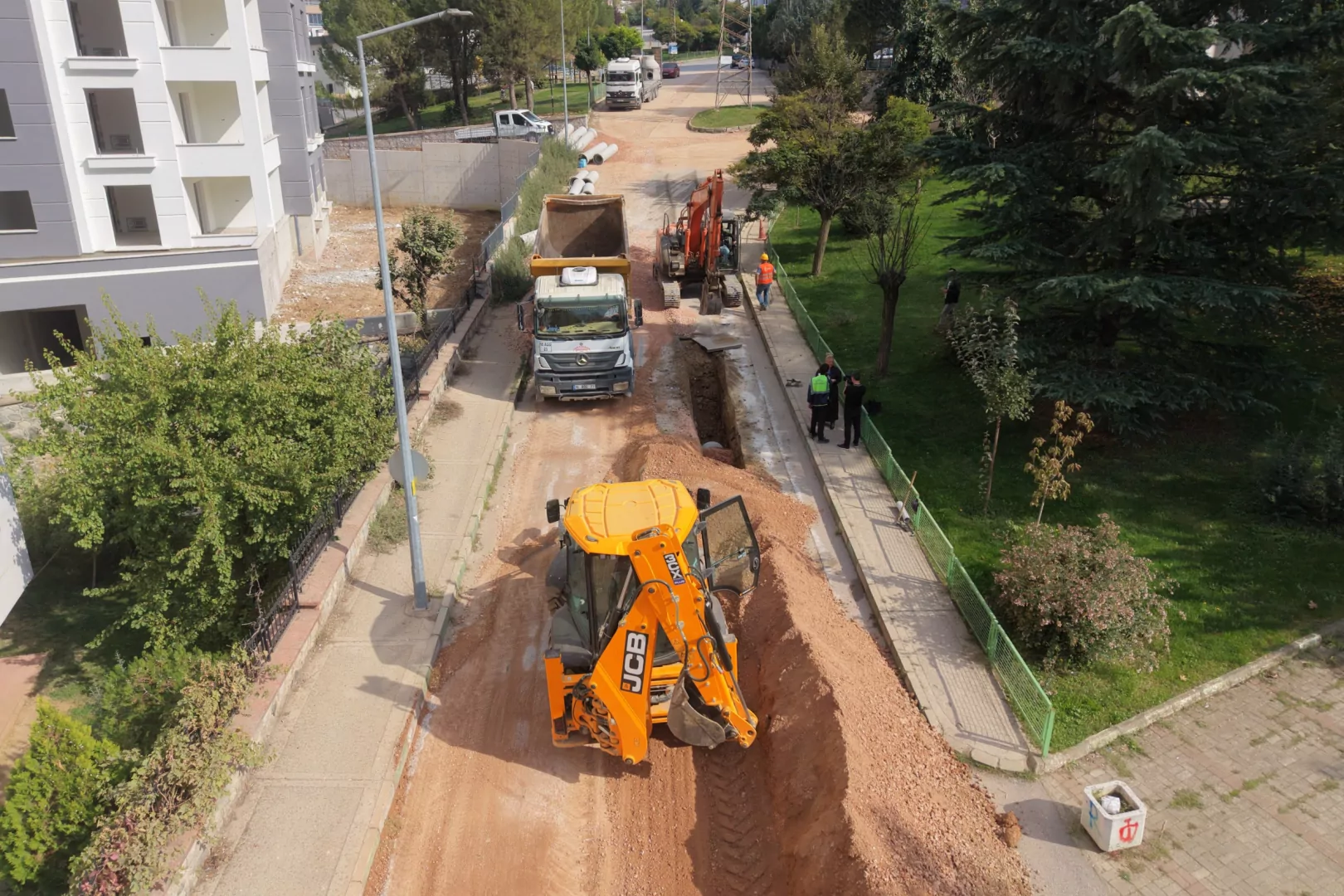 Bursa’da kış öncesi Büyükşehir’den altyapı mesaisi