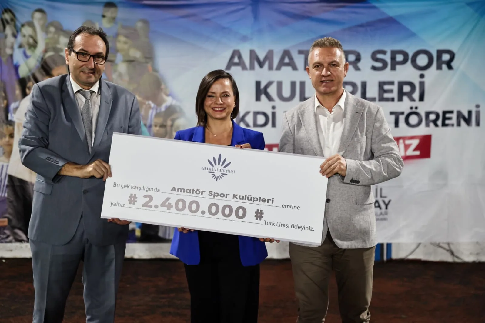 Karabağlar’da amatör spora 2,4 milyon TL destek