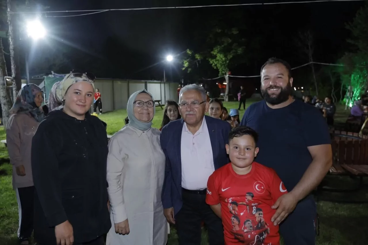 Kayseri Büyükşehir’in Aile Doğa Kampları’na yoğun ilgi