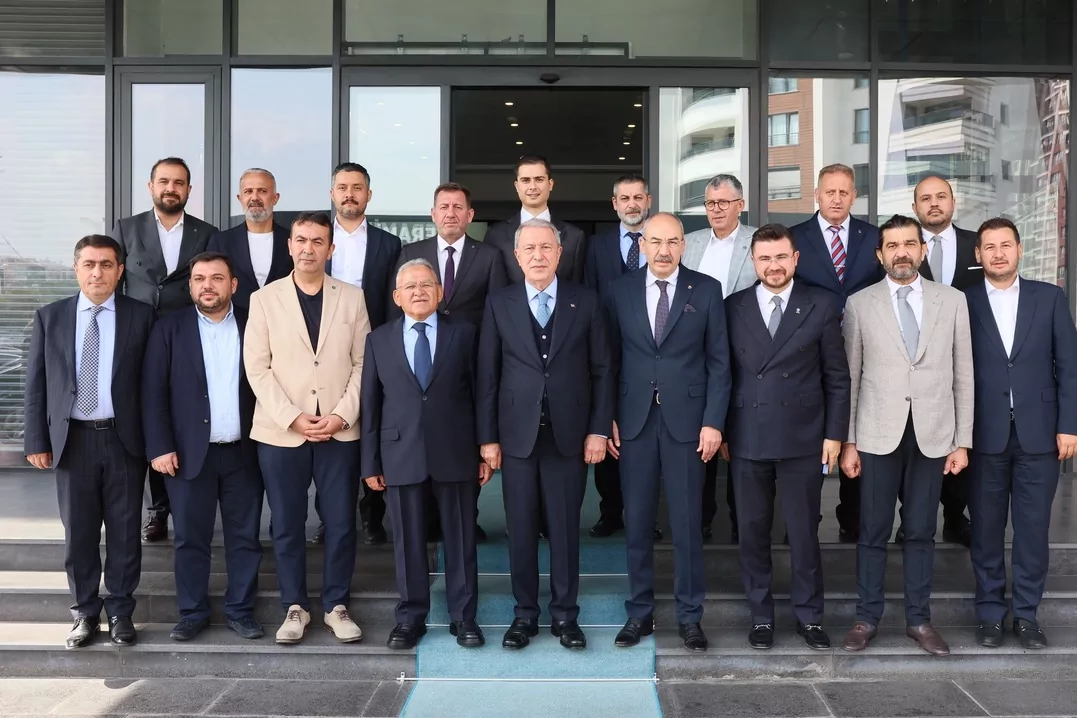 Kayseri protokolünden KTO’ya tebrik ziyareti