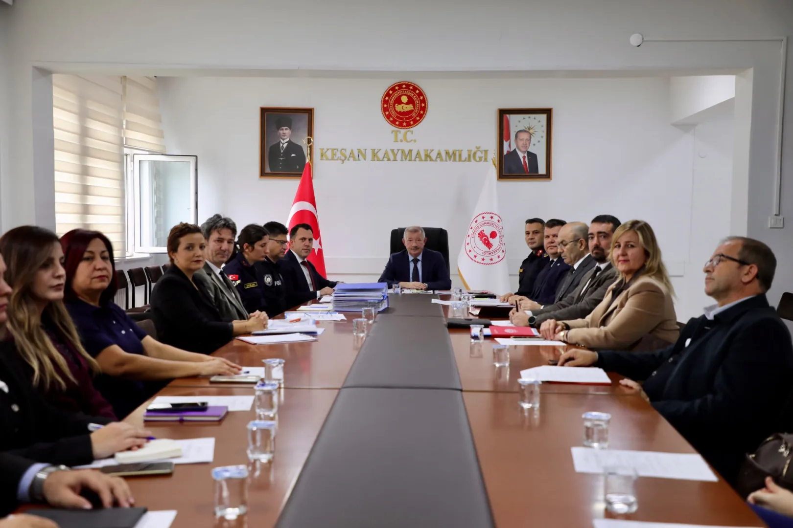 Keşan’da okul güvenliği toplantısı gerçekleştirildi