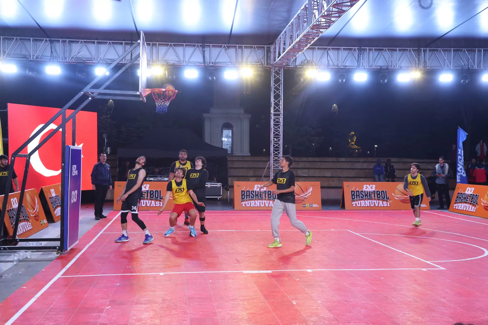 Konya’da 3×3 basketbol heyecanı