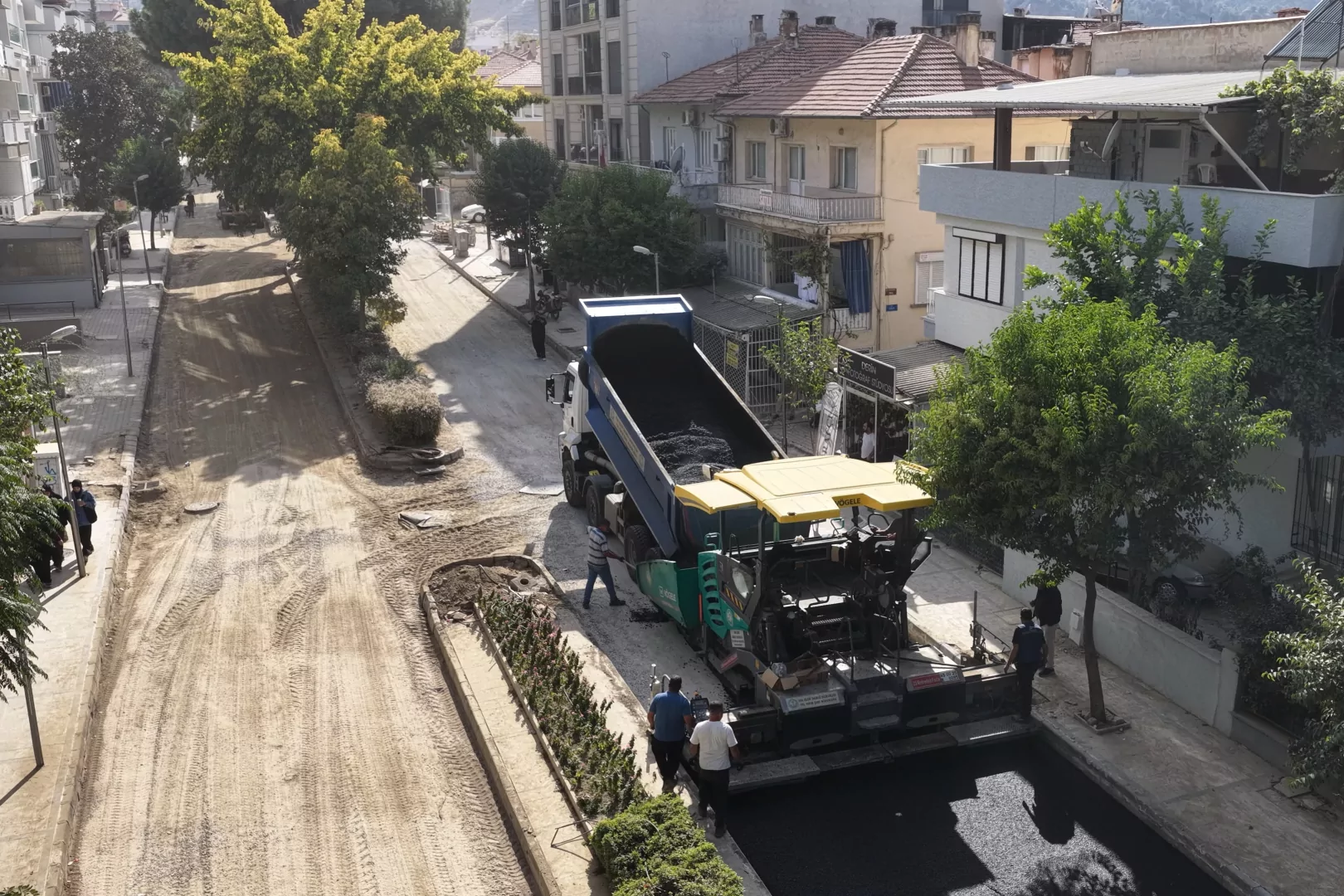 Manisa Salihli’de o cadde ‘Ferah’a kavuşuyor