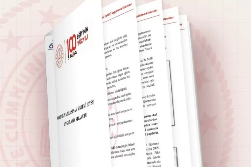 MEB’den Ortak Sınav Uygulama Kılavuzu