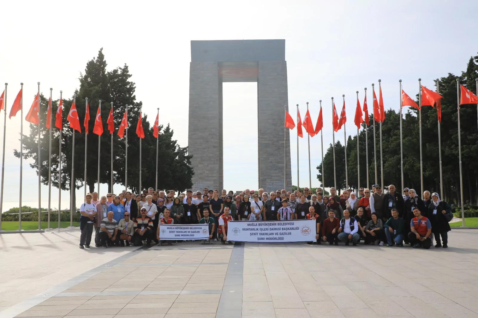 Muğla’dan Çanakkale’ye anlamlı ziyaret